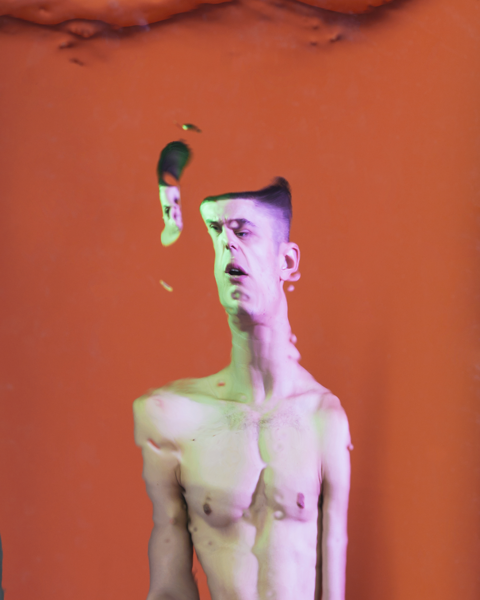 Distorted Photographs of Mykel by Zach Hyman